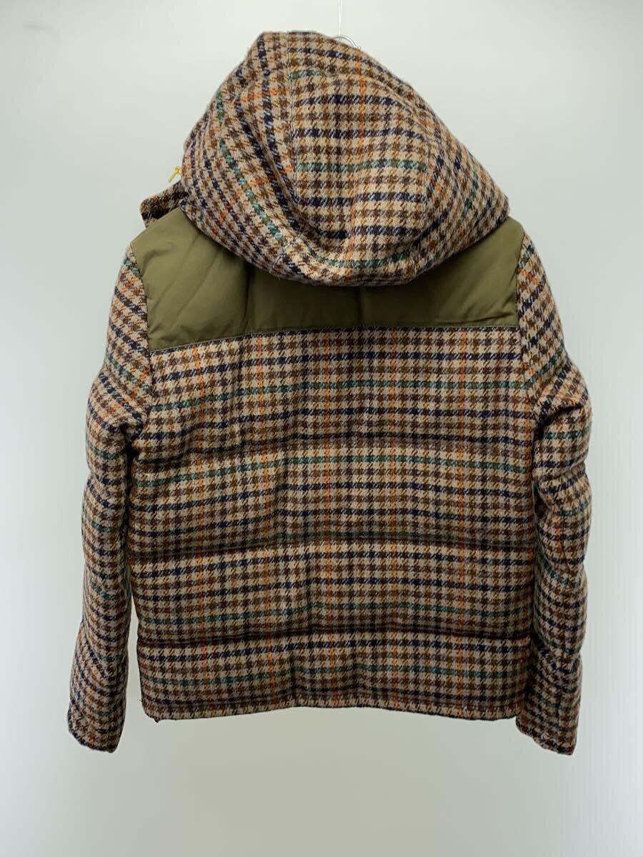 THE NORTH FACE PURPLE LABEL◆×Harris Tweed/ダウンジャケット/M/ウール/マルチカラー/チェック/ND2285Nの画像2