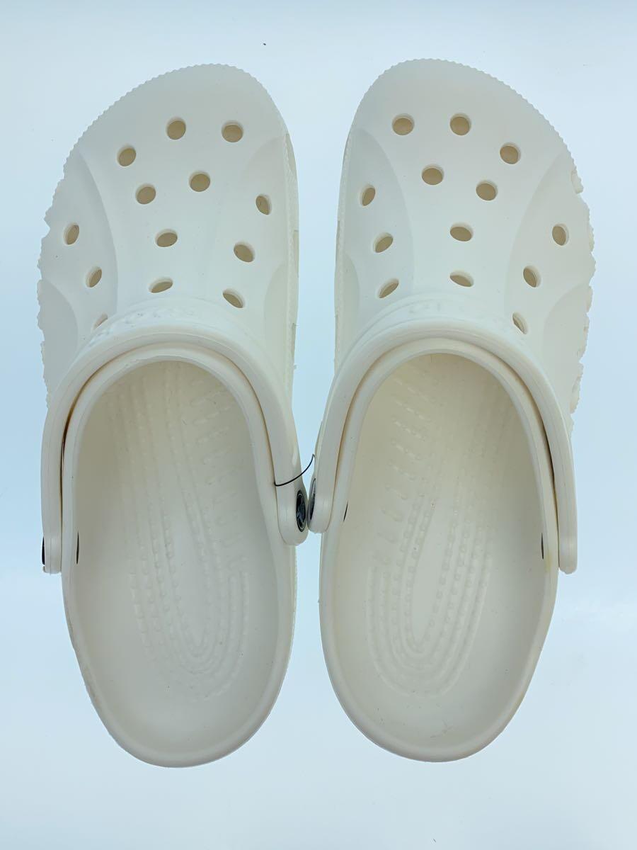 crocs◆サンダル/US9/WHT/10126_画像3