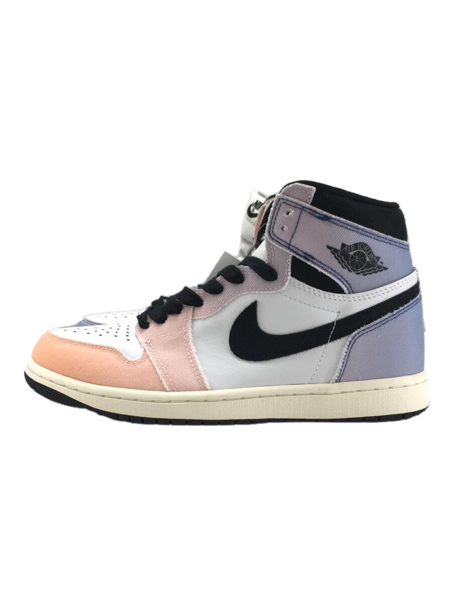 NIKE◆ナイキ/DX0054-805/AIR JORDAN 1 RETRO HI OG CRAFT/26cm/ピンク