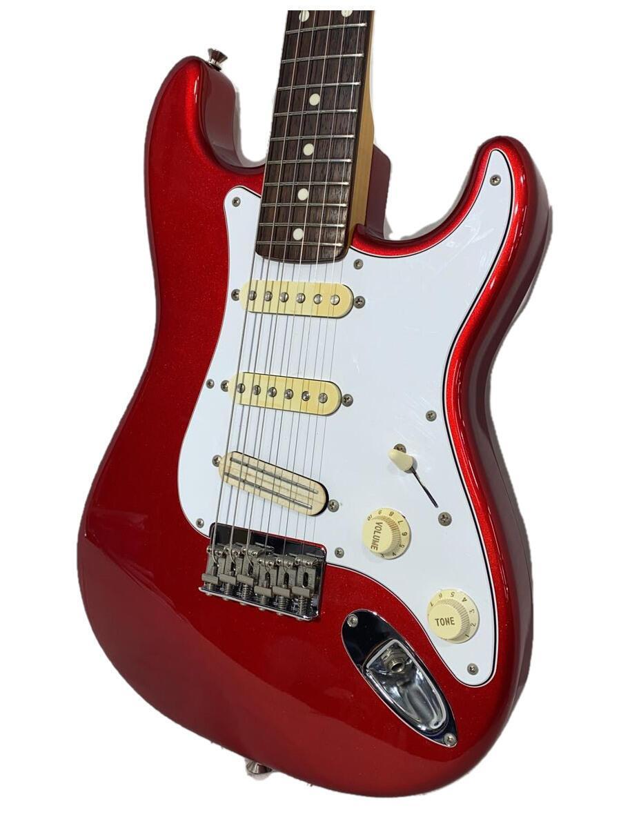 Fender Japan◆エレキギター/ストラトタイプ/赤系/SSS/ST62SS_画像1