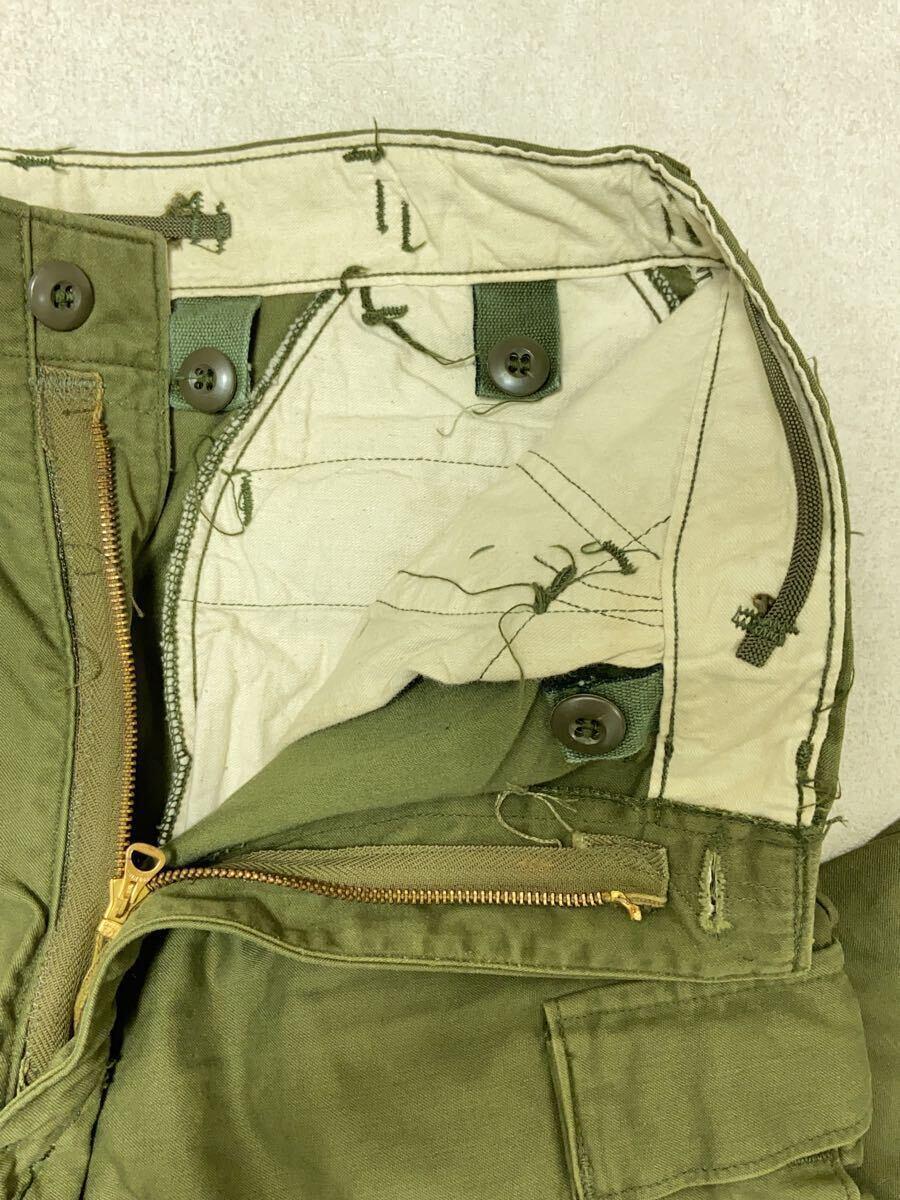 US.ARMY◆70s/M-65/MEDIUM-SHORT/カーゴパンツ/31/コットン/KHK/8415-782-2953_画像3