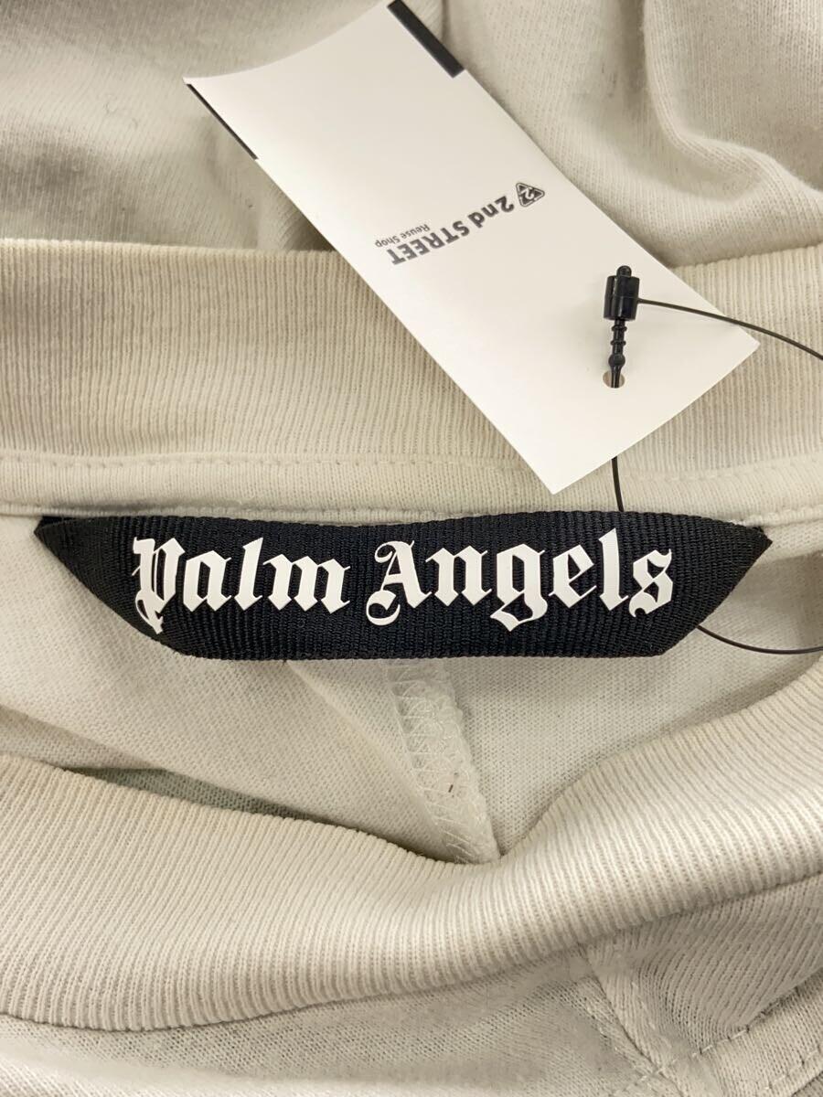 Palm Angels◆長袖Tシャツ/L/コットン/WHT/PMAB018R20413001_画像3