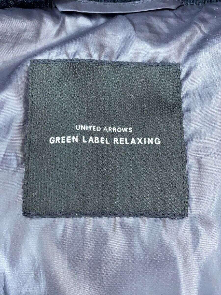 UNITED ARROWS green label relaxing◆ダウンジャケット/M/ウール/ネイビー/無地/3225-179-2439_画像3