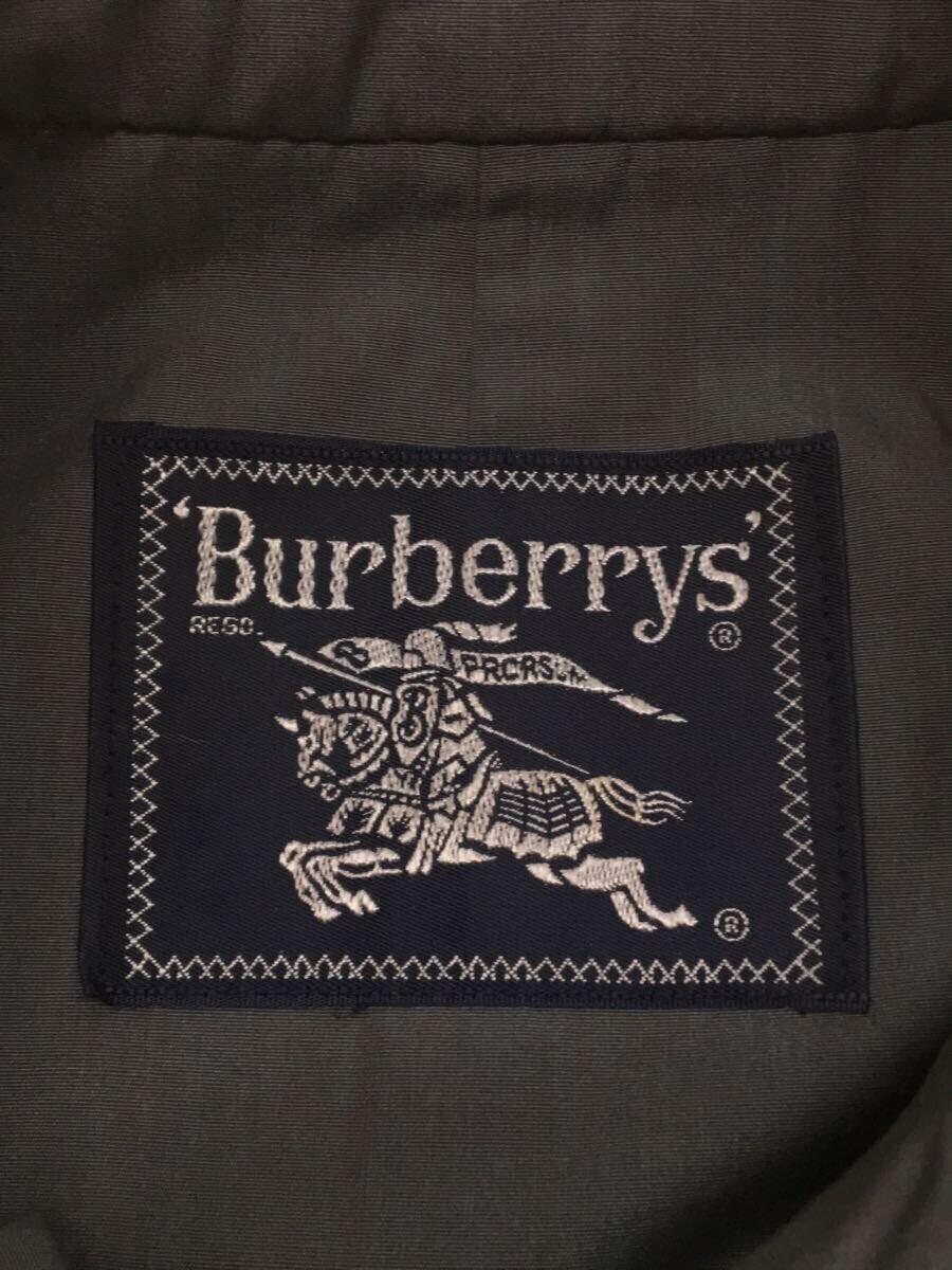 BURBERRYS◆ステンカラーコート/-/ポリエステル/GRY_画像3