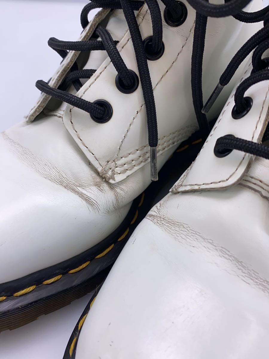 Dr.Martens◆レースアップブーツ/UK4/WHT/レザー_画像6