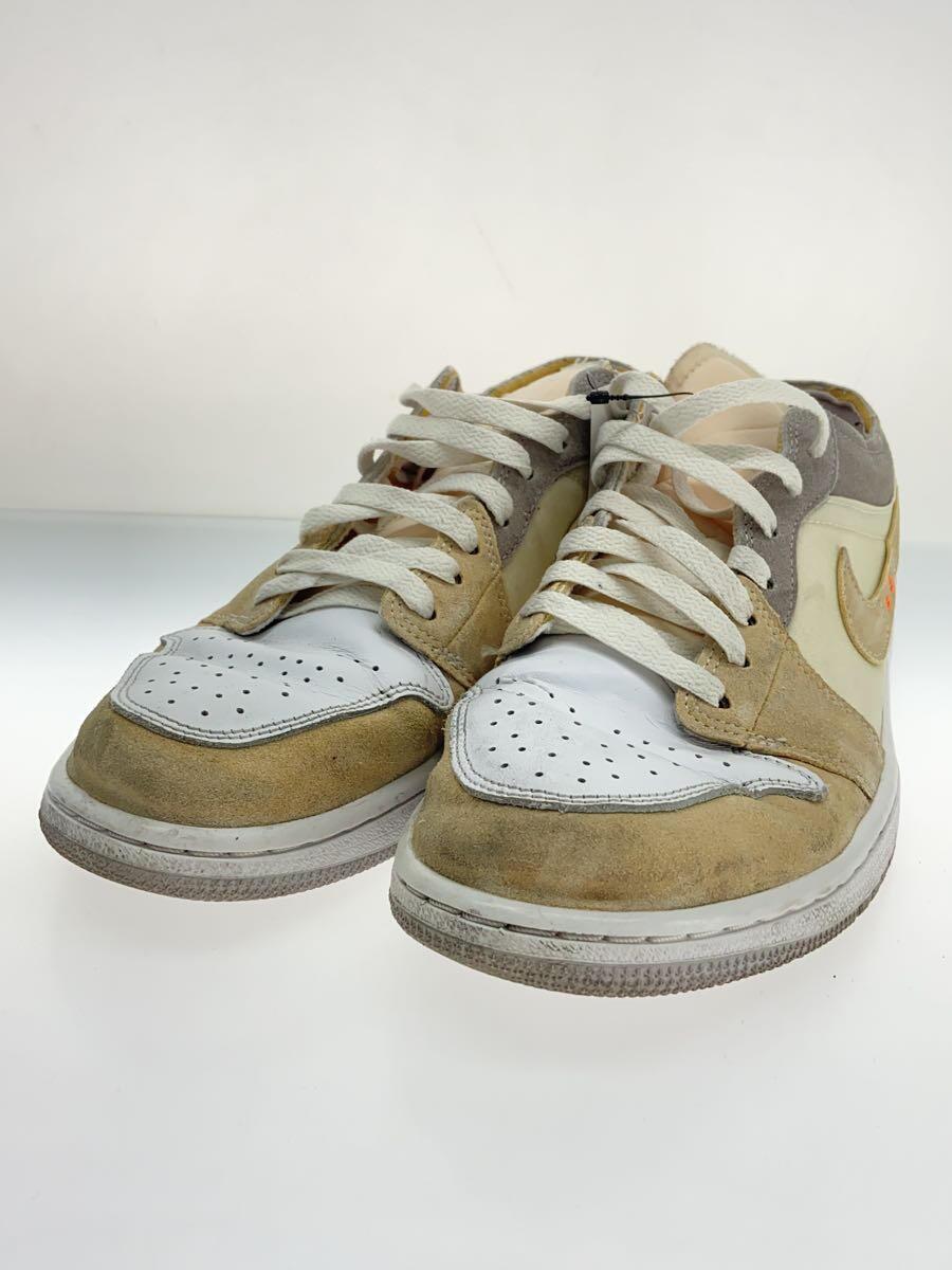 NIKE◆AIR JORDAN 1 LOW CRAFT_エアジョーダン 1 ロー クラフト/27cm/CRM_画像2