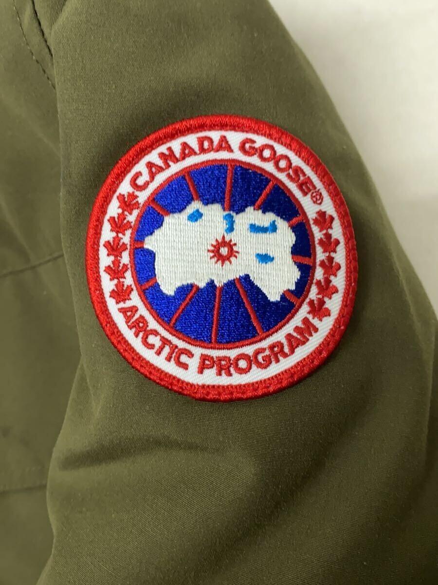 CANADA GOOSE◆ダウンジャケット/XS/ナイロン/KHK/4550M/MAITLAND PARKA_画像6