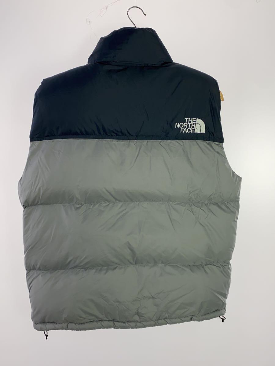 THE NORTH FACE◆ダウンベスト/L/ナイロン/GRY/ND92232_画像2