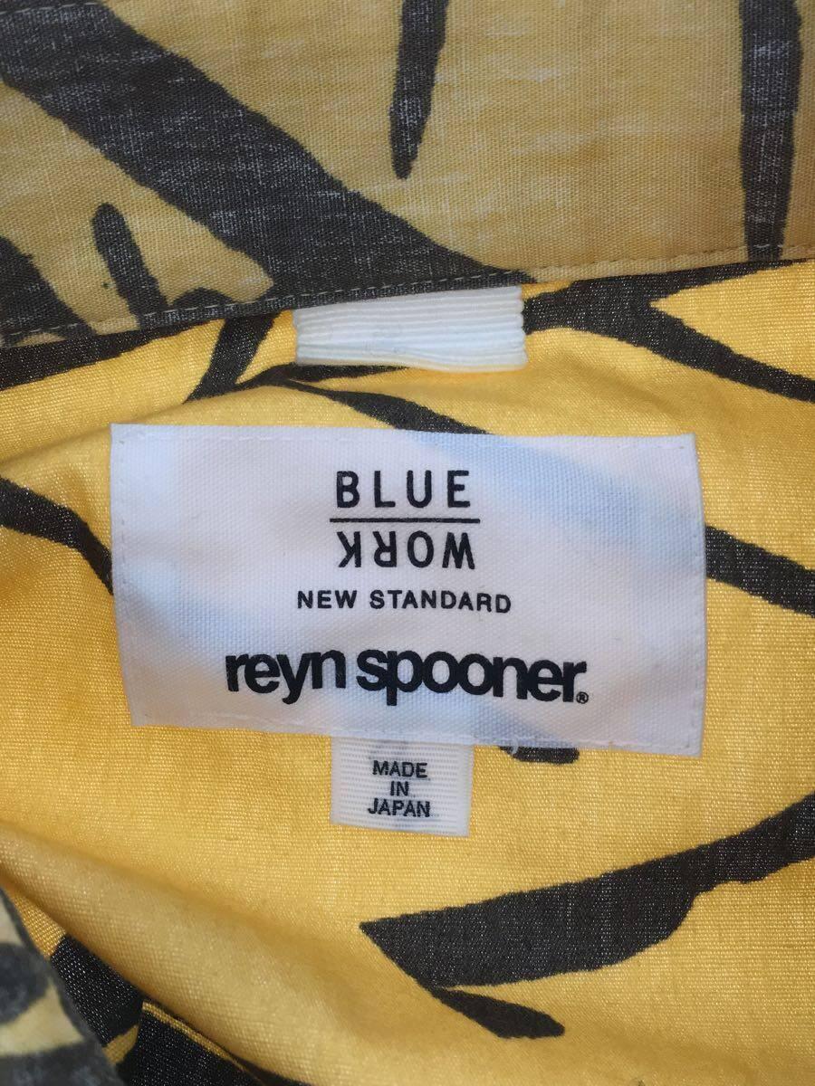 Reyn Spooner* рубашка с коротким рукавом /XS/ хлопок /YLW/ общий рисунок /54-05-72-05501