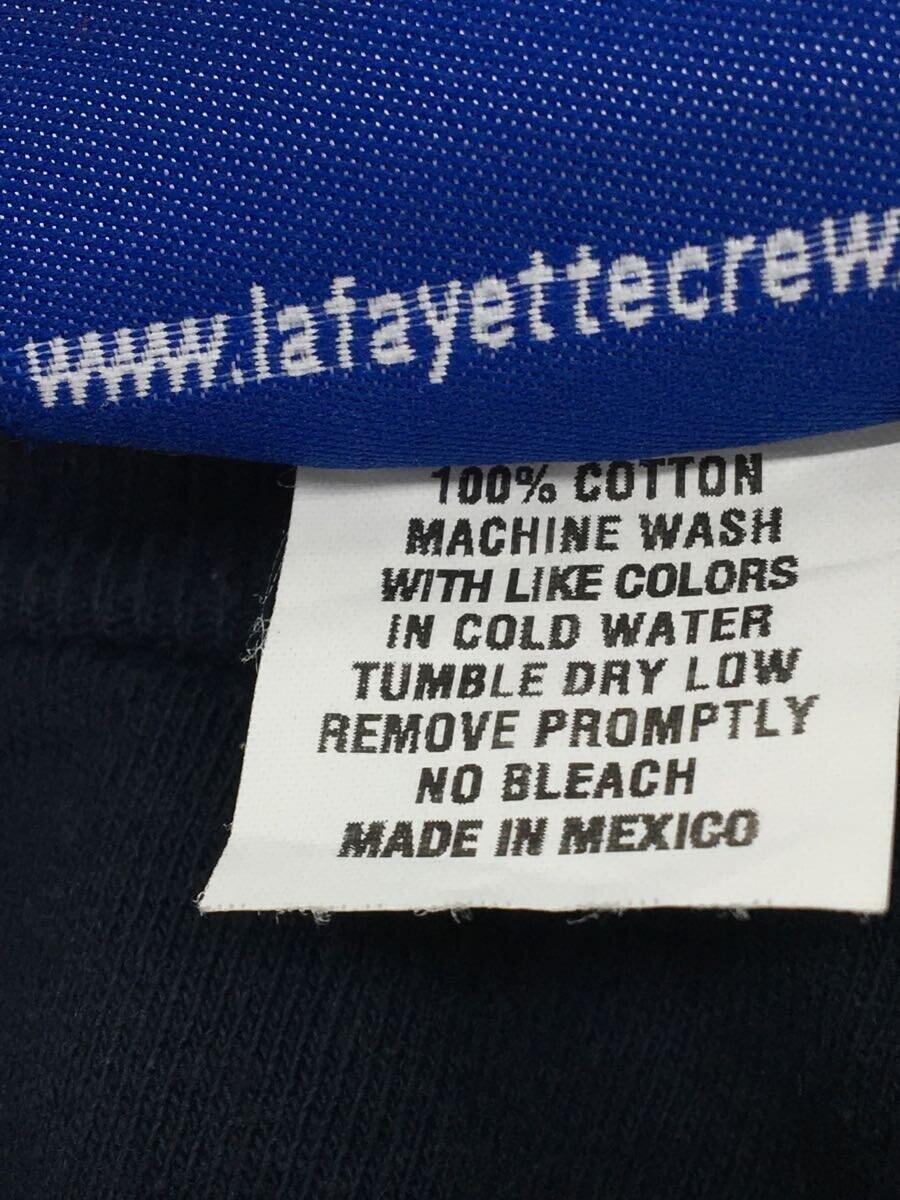 Lafayette◆Tシャツ/XXL/コットン/NVY/プリント_画像4