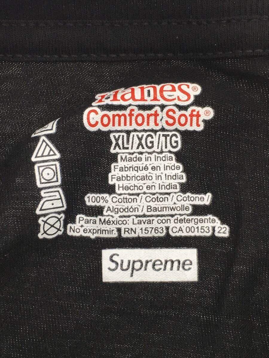 Supreme◆Tシャツ/XL/コットン/BLK_画像3