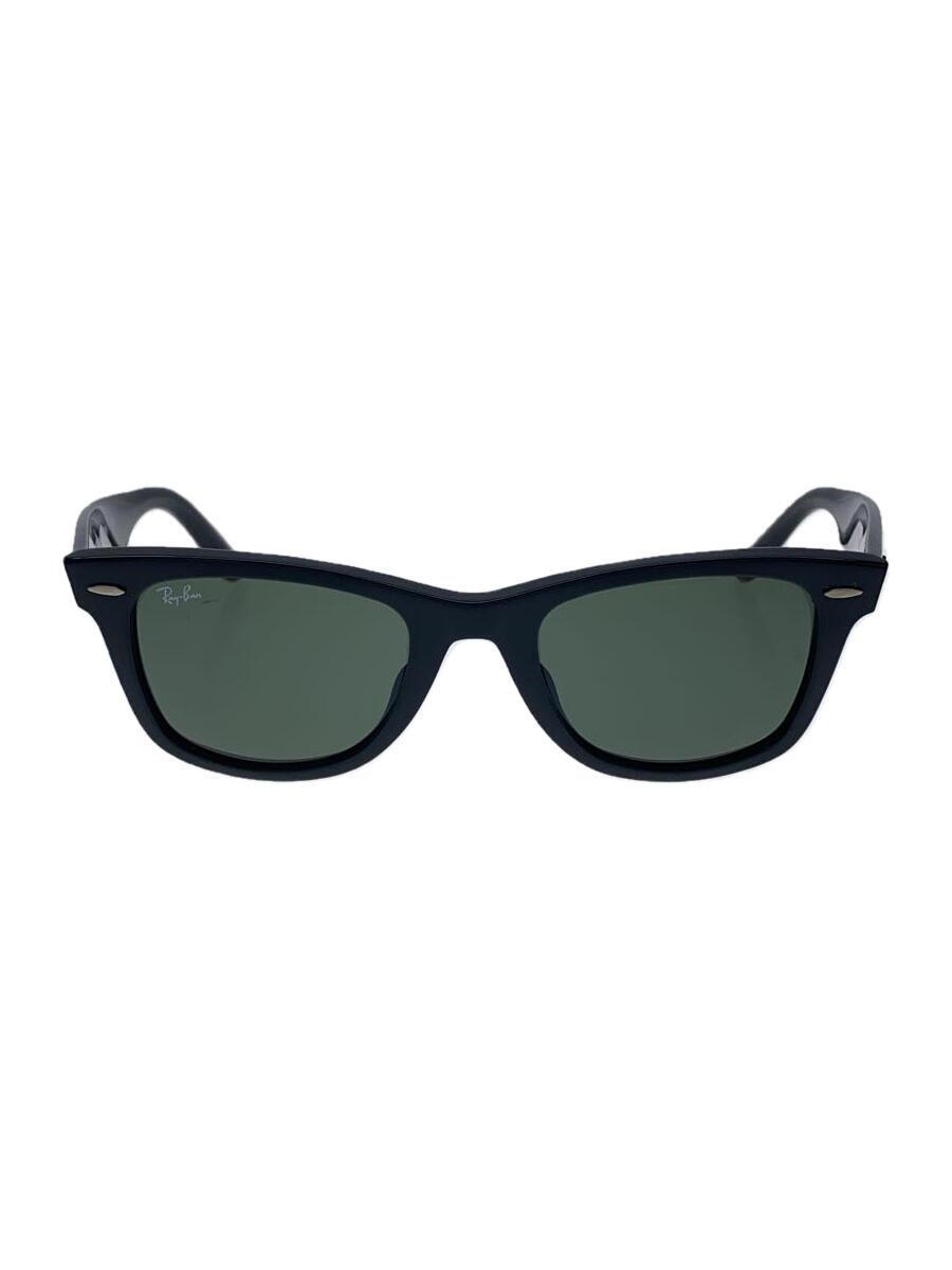 Ray-Ban◆サングラス/プラスチック/BLK/GRN/メンズ/rb2140-f