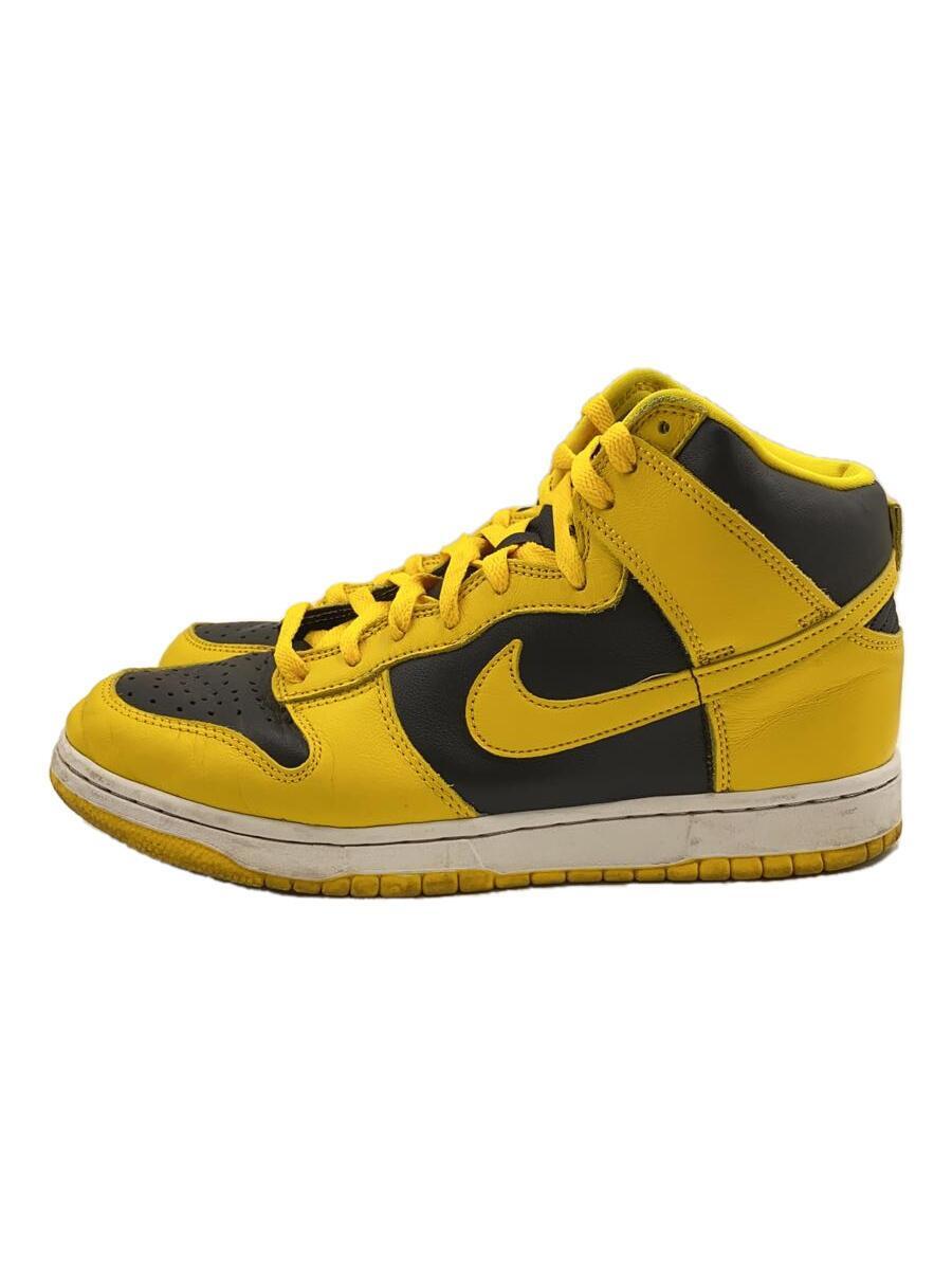 NIKE◆DUNK HIGH SP_ダンク ハイ SP/27cm/YLW