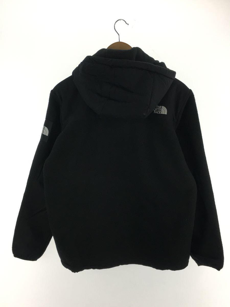 THE NORTH FACE◆DENALI HOODIE/L/ポリエステル/BLK/使用感、毛玉、毛羽立ち有_画像2