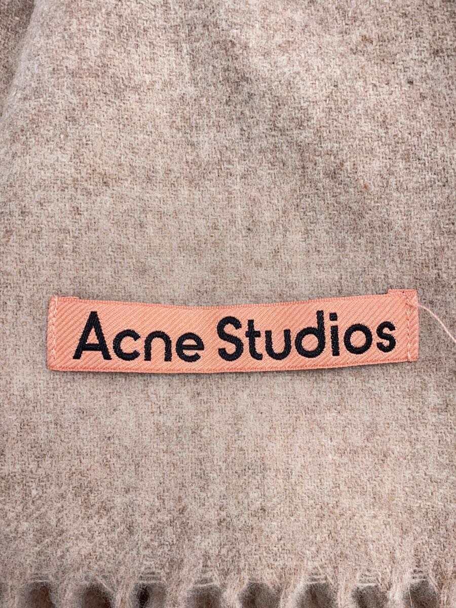 Acne Studios(Acne)◆ストール/ウール/ベージュ/無地/レディース/CA0209_画像2