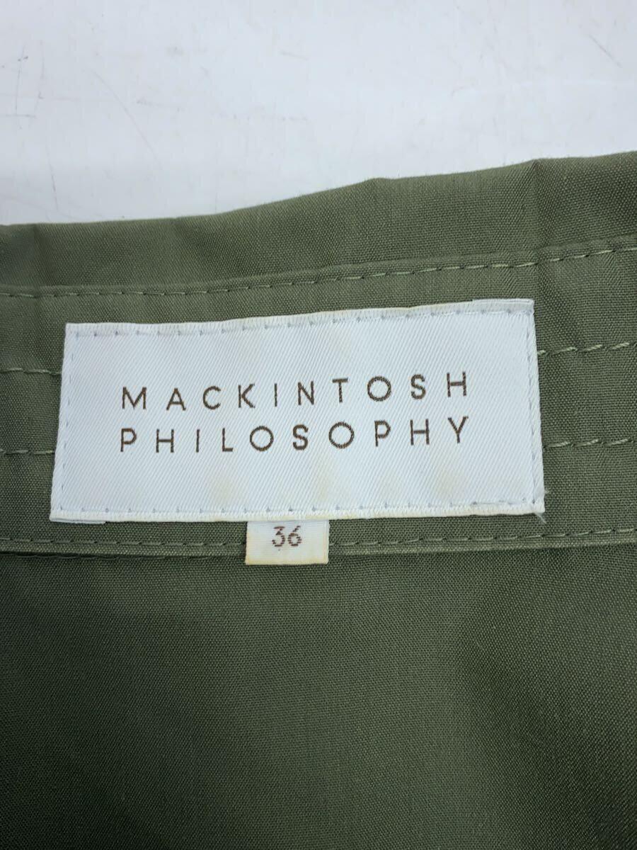 MACKINTOSH PHILOSOPHY◆トレンチコート/36/ポリエステル/KHK/H5A13-710-79_画像3