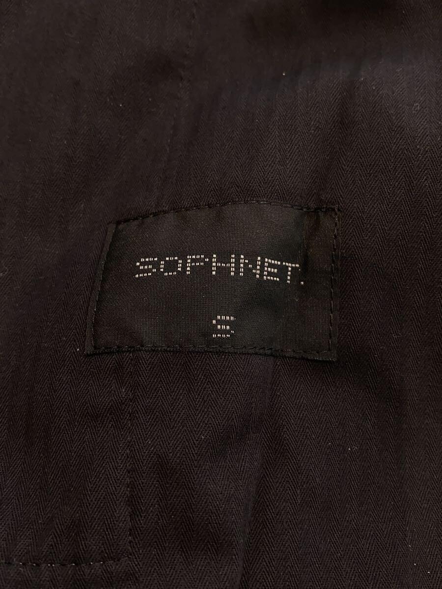 SOPHNET.◆ストレートパンツ/1/ポリエステル/GRY/無地/SOPH-178001_画像4