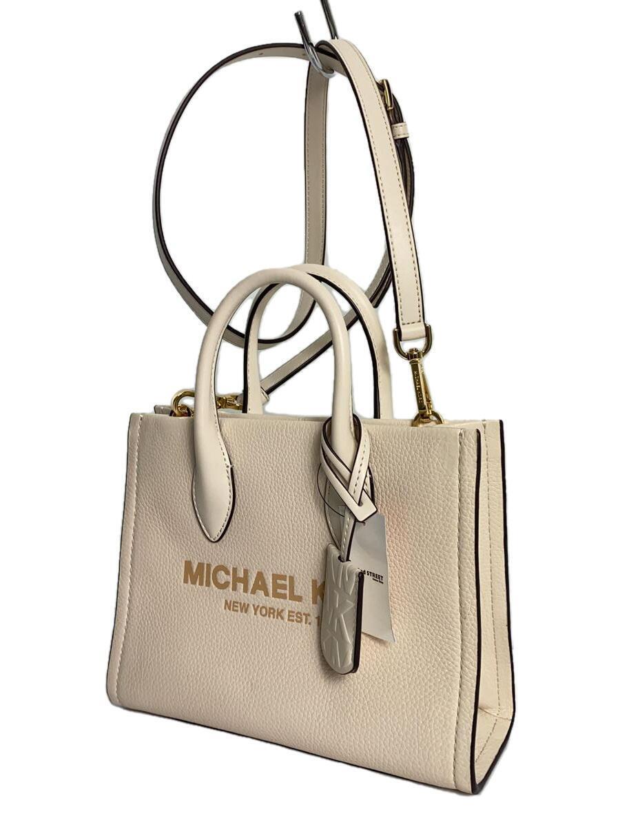 MICHAEL KORS◆ショルダーバッグ/レザー/CRM/35S2ZG7ZC5L●_画像2