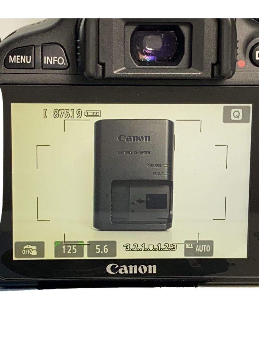 CANON◆デジタル一眼カメラ EOS Kiss X7 ダブルズームキット DS126441※状態考慮※_画像9