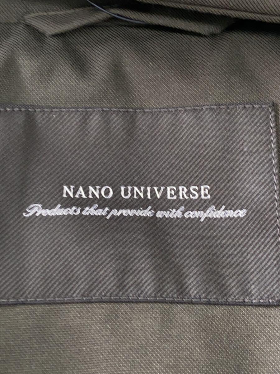 nano universe◆ダウンジャケット/S/ポリエステル/KHK/668-0114003/NUC01DWWOO3SK_画像3