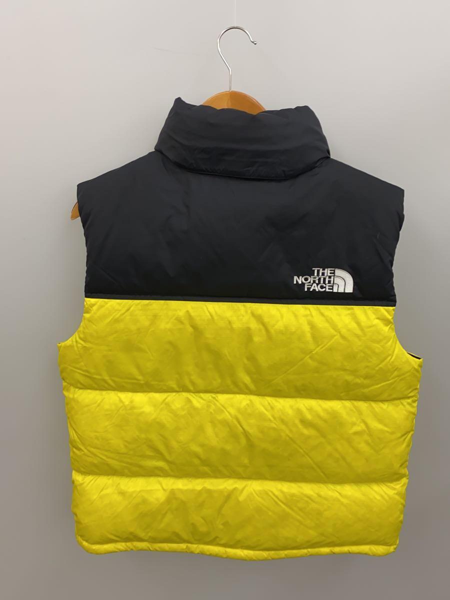 THE NORTH FACE◆1996 RETRO NUPTSE VEST/ダウンベスト/S/ナイロン/YLW/NF0A3JQQ_画像2