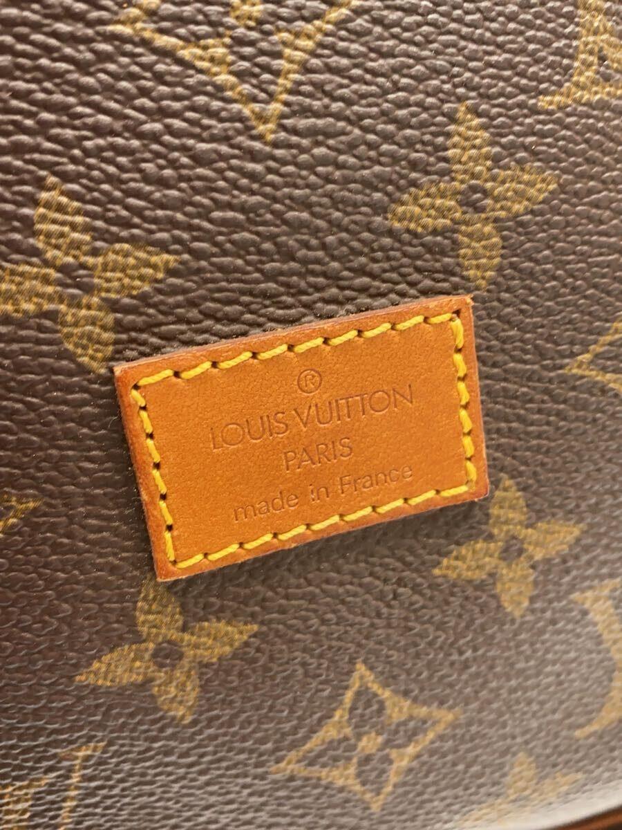 LOUIS VUITTON◆1)ソミュール30_モノグラム・キャンバス_BRW/PVC/BRW_画像5