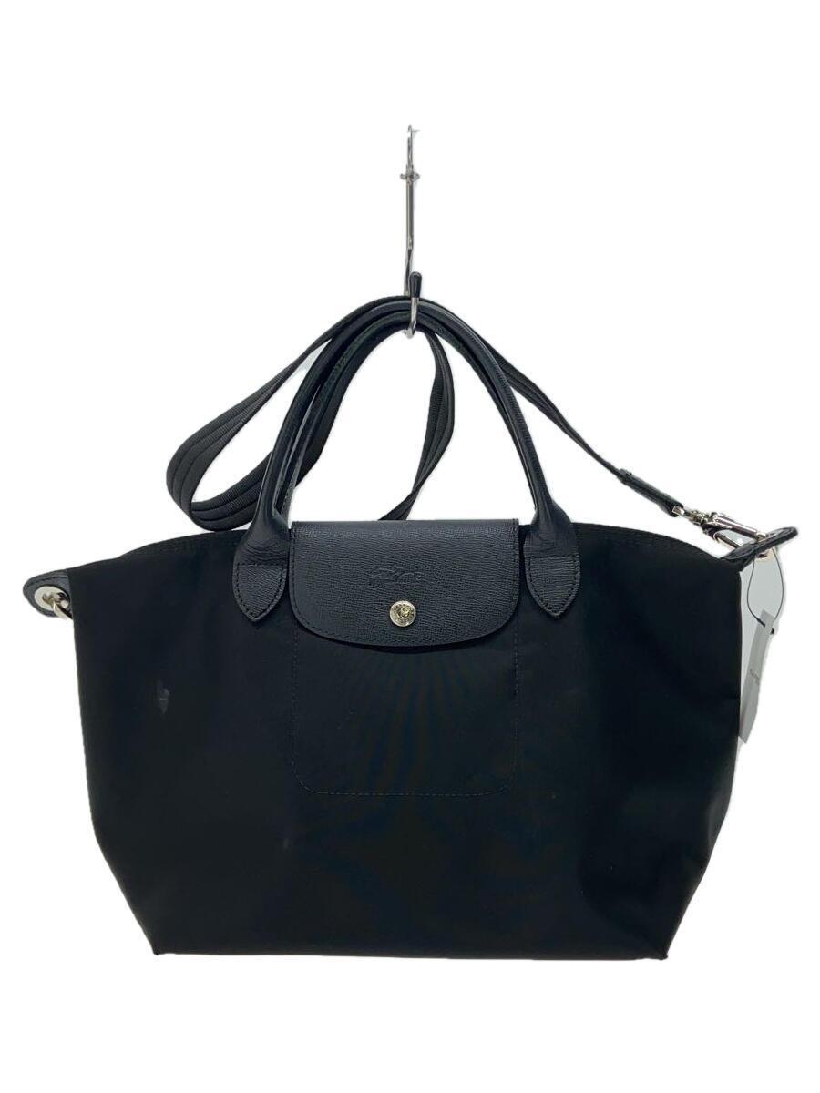 LONGCHAMP◆バッグ/-/BLK_画像1