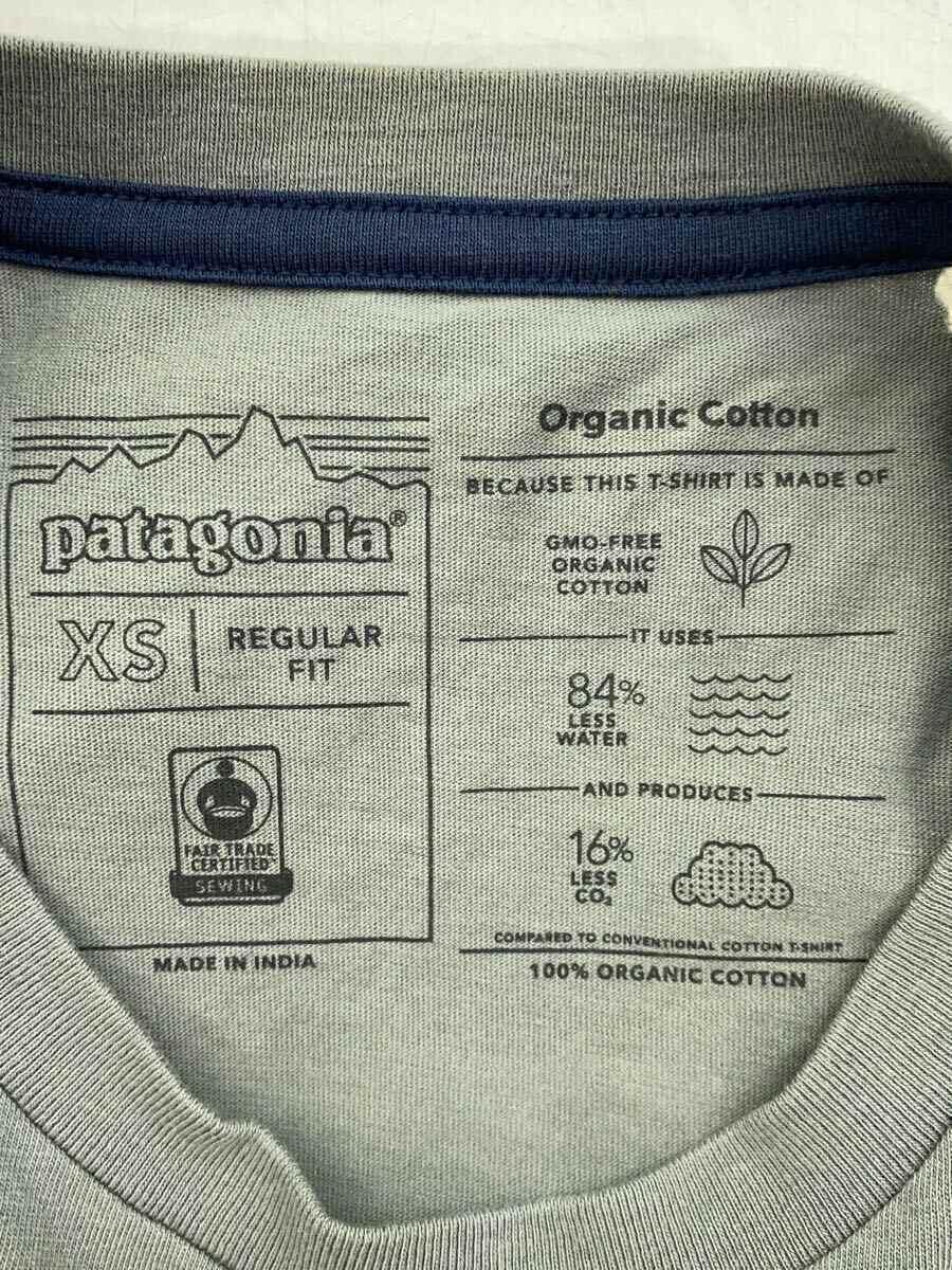 patagonia◆ футболка /XS/ хлопок  /  серый /37529