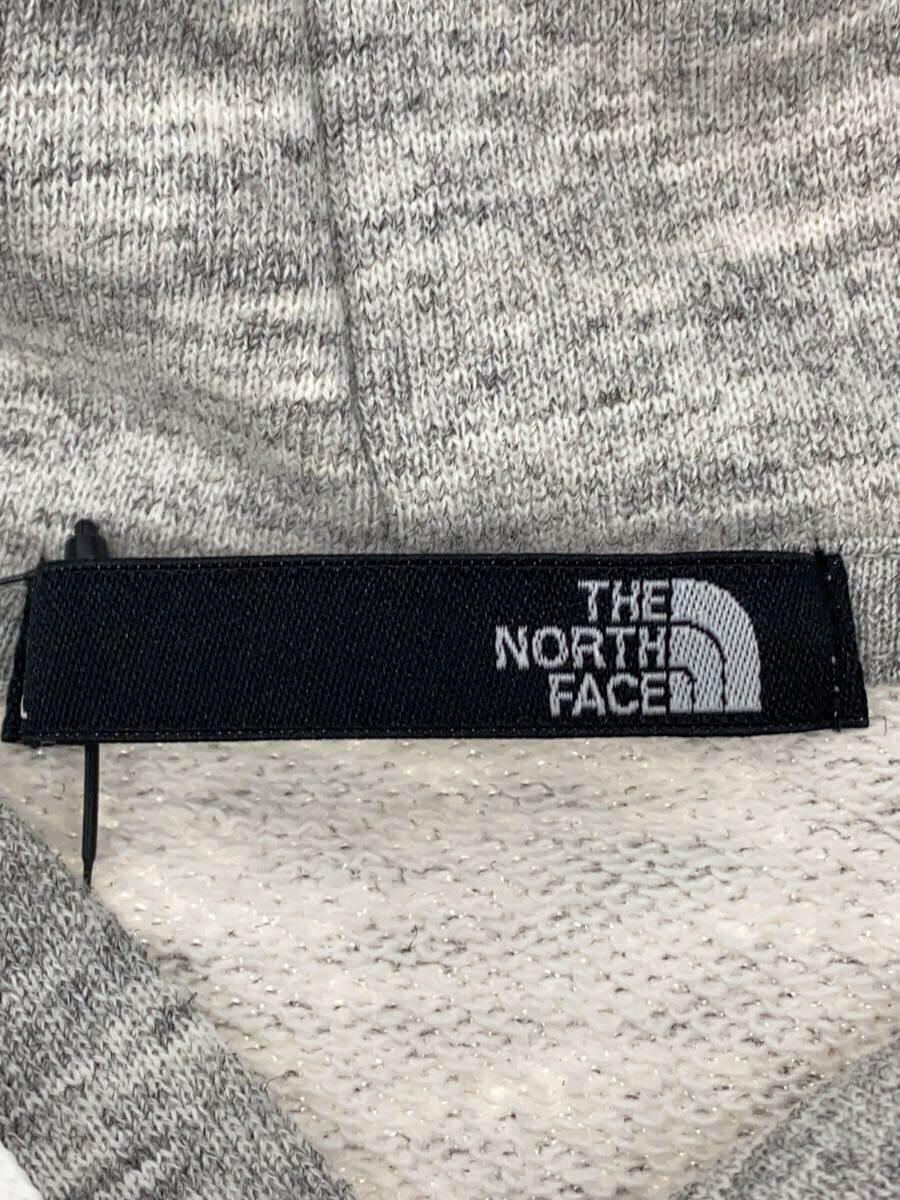 THE NORTH FACE◆FLOWER LOGO HOODIE_フラワーロゴフーディ/XL/コットン/GRY/NT12338_画像3