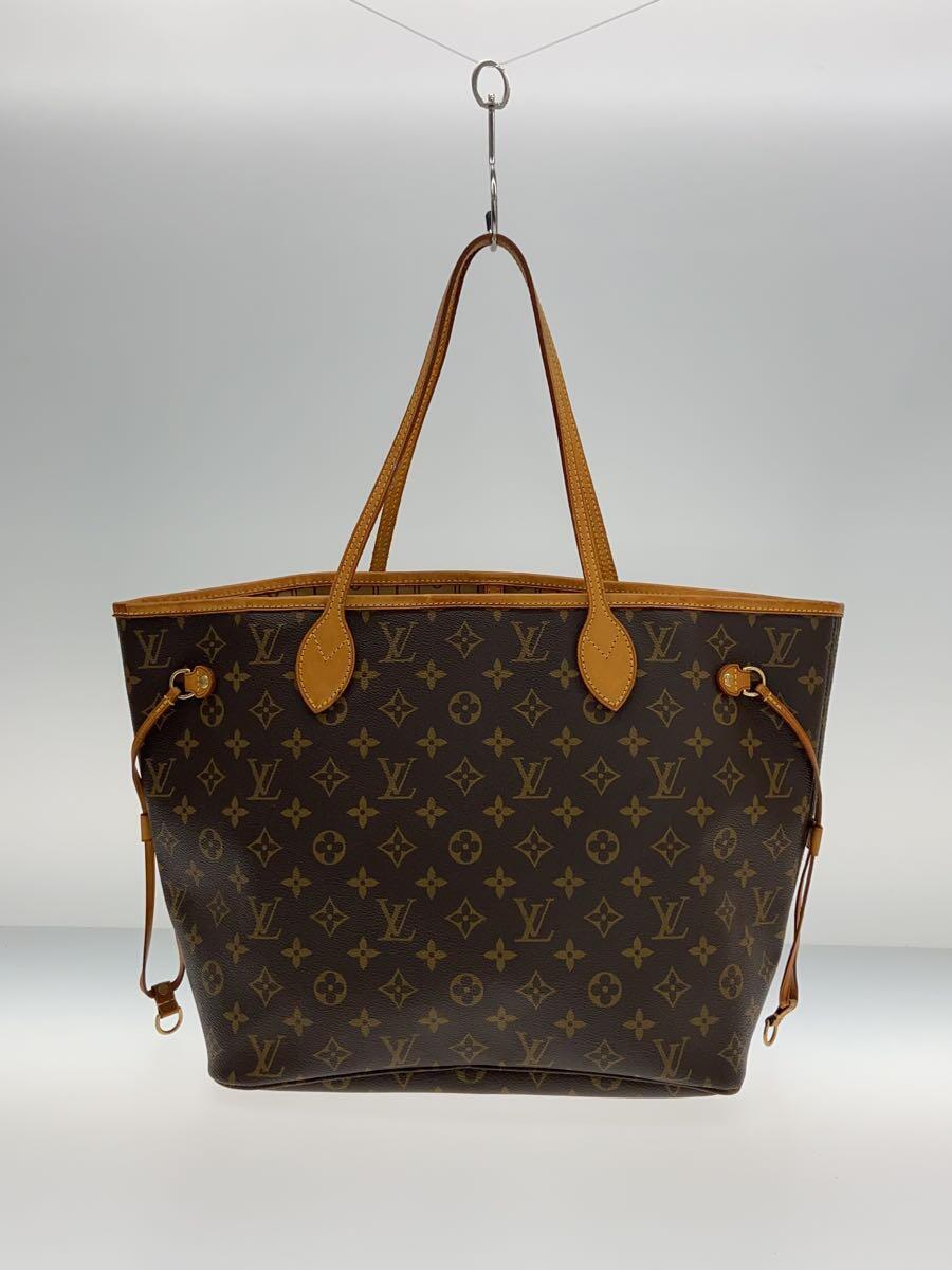 LOUIS VUITTON◆1)ネヴァーフルMM_モノグラム・キャンバス_BRW/PVC/ブラウン/M410156_画像3