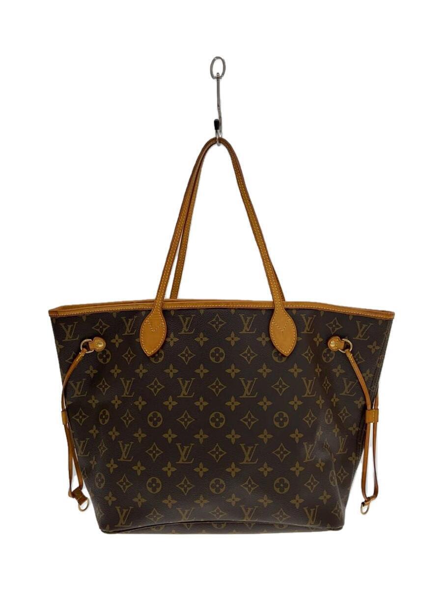 LOUIS VUITTON◆1)ネヴァーフルMM_モノグラム・キャンバス_BRW/PVC/ブラウン/M410156_画像1