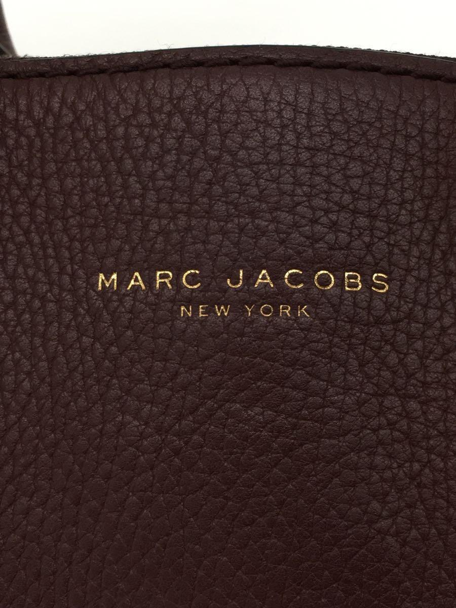 MARC JACOBS◆ハンドバッグ/レザー/BRD/無地_画像5