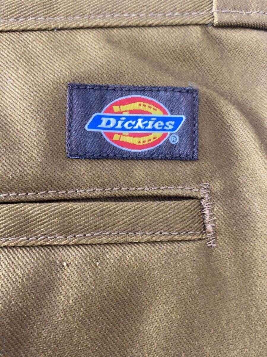 DICKIES◆カラーブロックダブルニーチノパンツ/L/コットン/BRW/GMS-22010-A_画像4