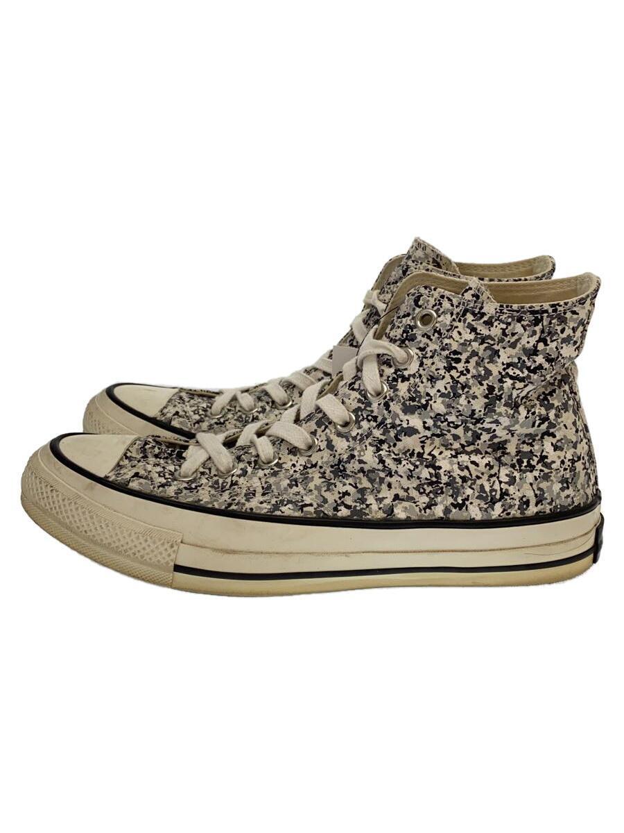 CONVERSE ADDICT◆CHUCK TAYLOR MATERIAL HI/チャックテイラー・ハイカットスニーカー/28cm/WHT/1CK005