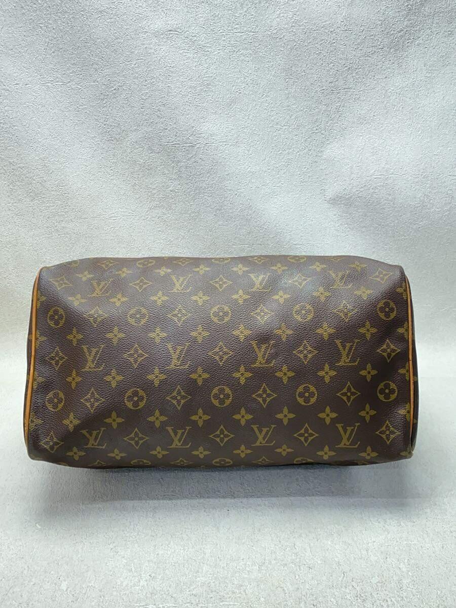 LOUIS VUITTON◆1)スピーディ35_モノグラム・キャンバス_BRW/PVC/BRW_画像4