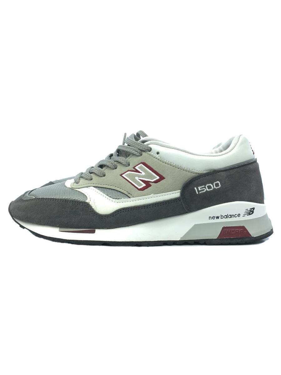 NEW BALANCE◆ローカットスニーカー/UK9/GRY/M1500GRW