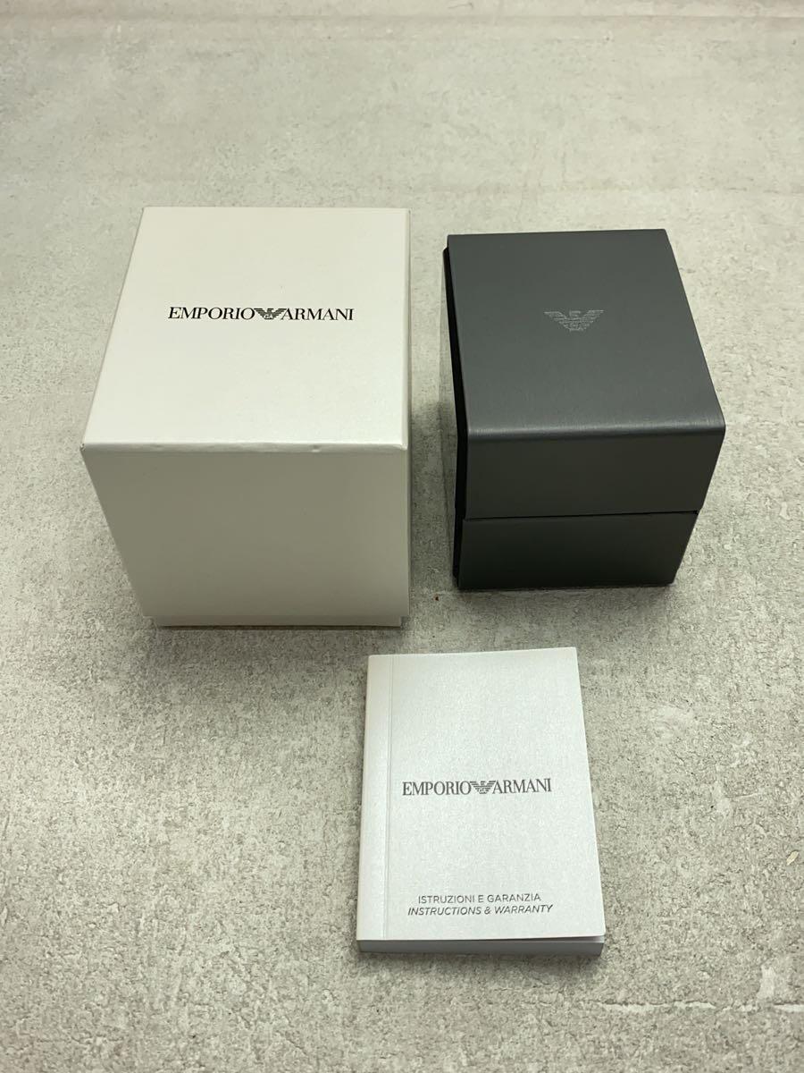 EMPORIO ARMANI◆自動巻腕時計/アナログ/ステンレス/SLV/GLD/SS/AR60019/20231203日差+25_画像6