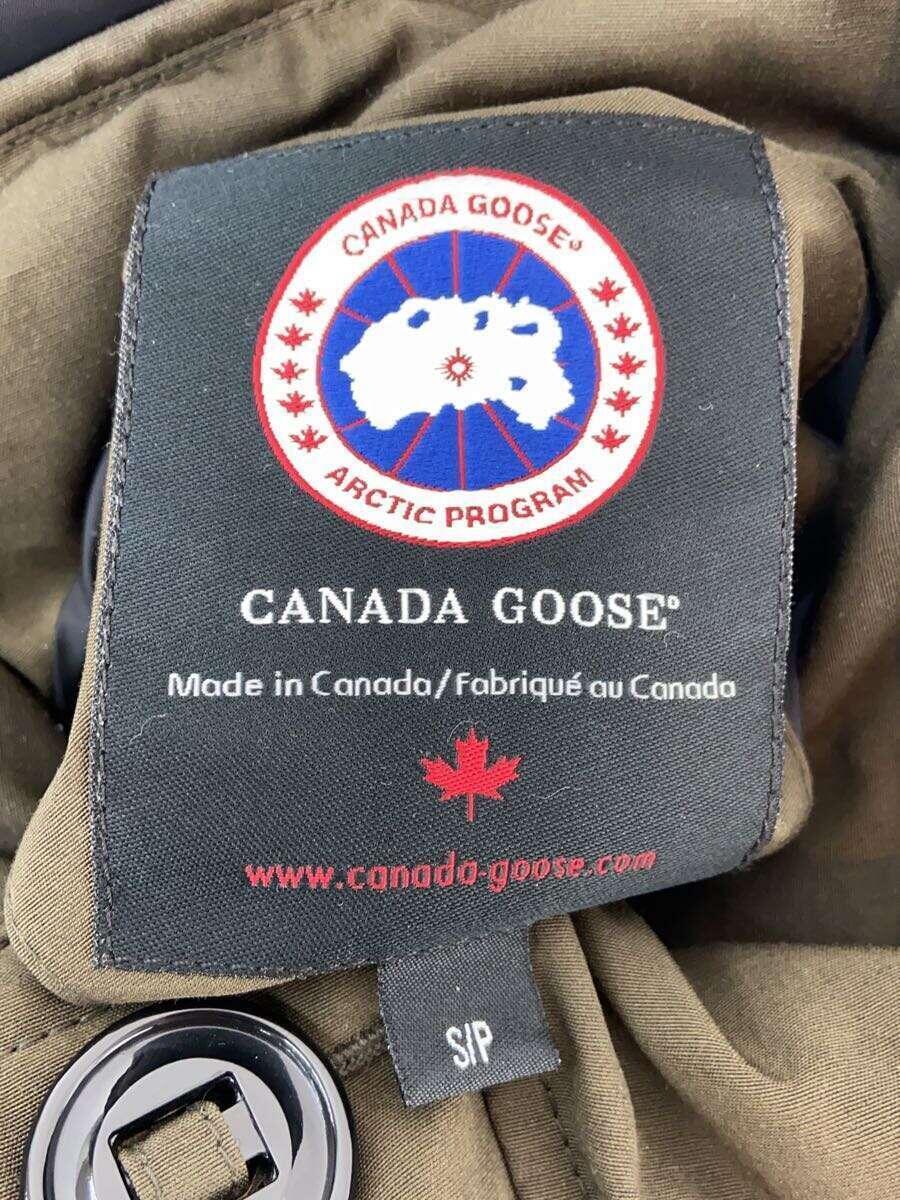 CANADA GOOSE◆ダウンベスト/S/ポリエステル/KHK/2302JM_画像3