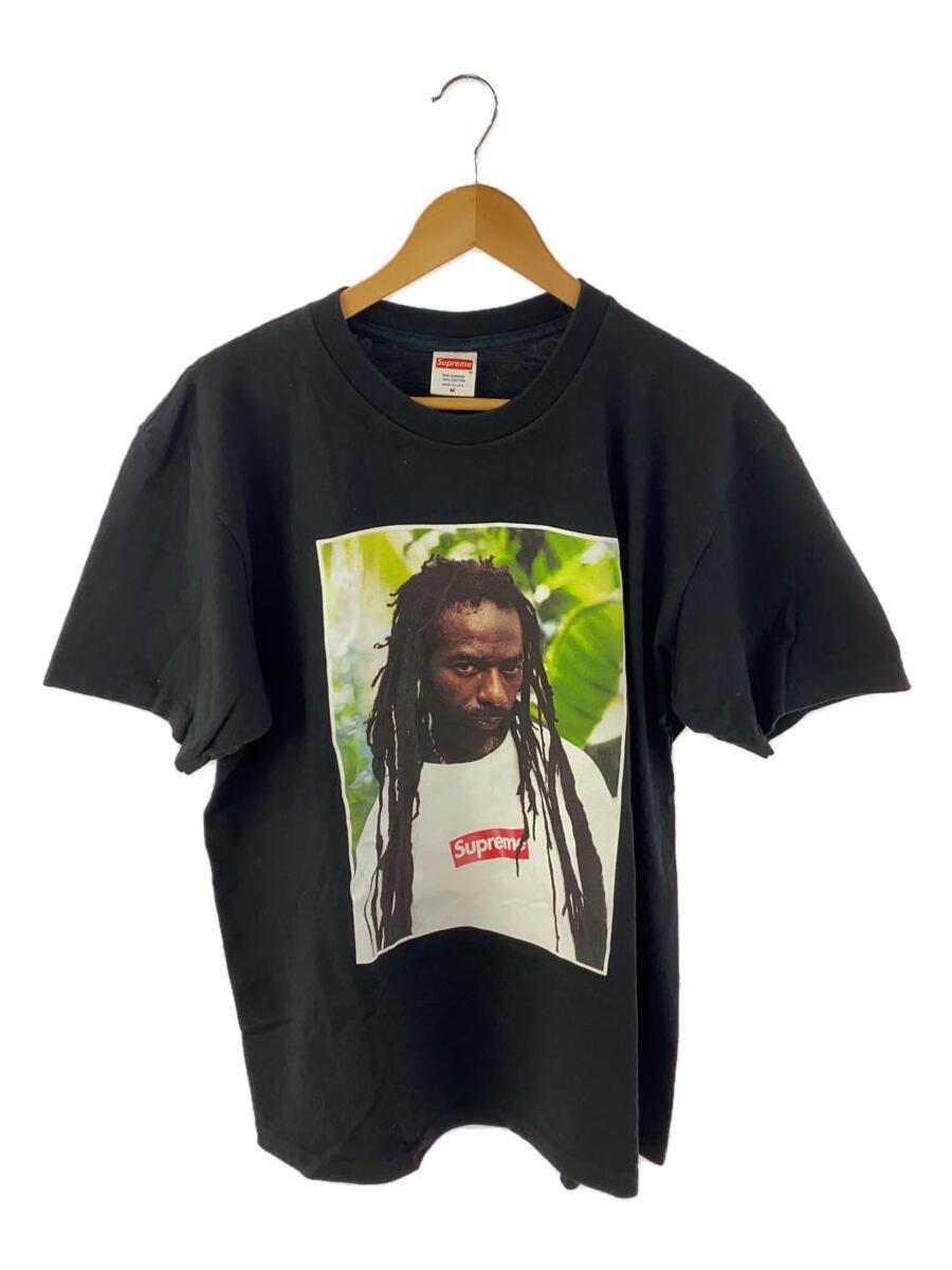 Supreme◆19SS/Buju Banton Tee/M/コットン/ブラック