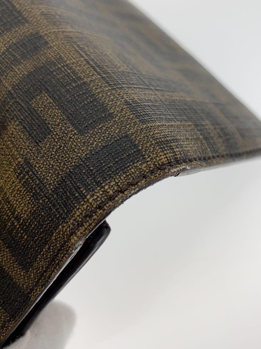 FENDI◆ズッカ柄長財布/PVC/BRW/総柄/メンズ/2401-8M0000-VRE-108 FENDI◆ズッカ柄長財布/PVC/BRW/総柄/メンズ/2401-8M0000-VRE-108