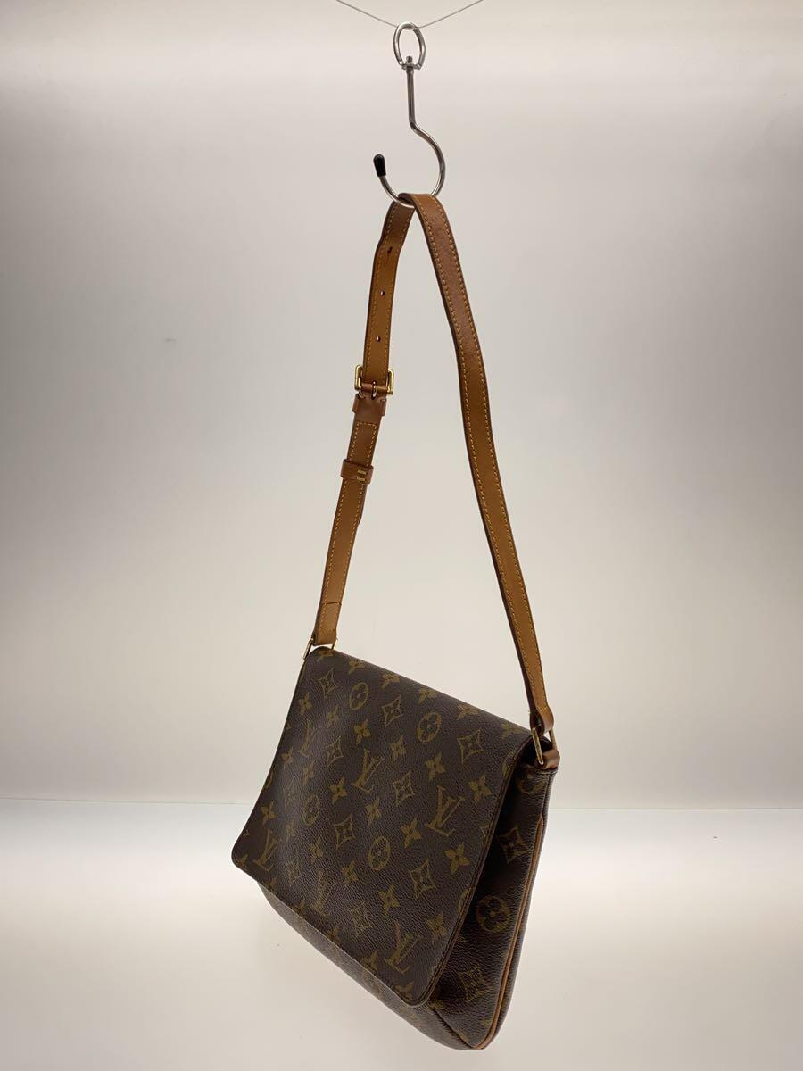 LOUIS VUITTON◆ミュゼット・タンゴ_モノグラム・キャンバス_ロングショルダー_BRW/PVC/BRW/総柄_画像2