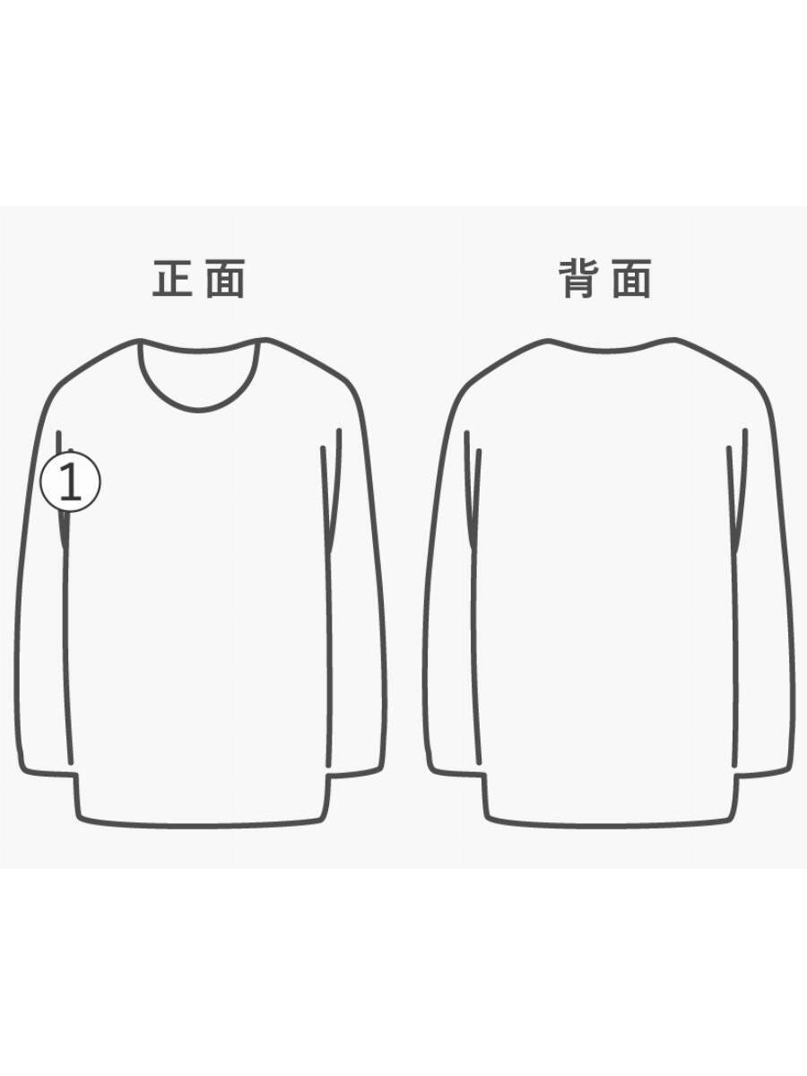 STUSSY◆長袖Tシャツ/M/コットン/グリーン_画像8