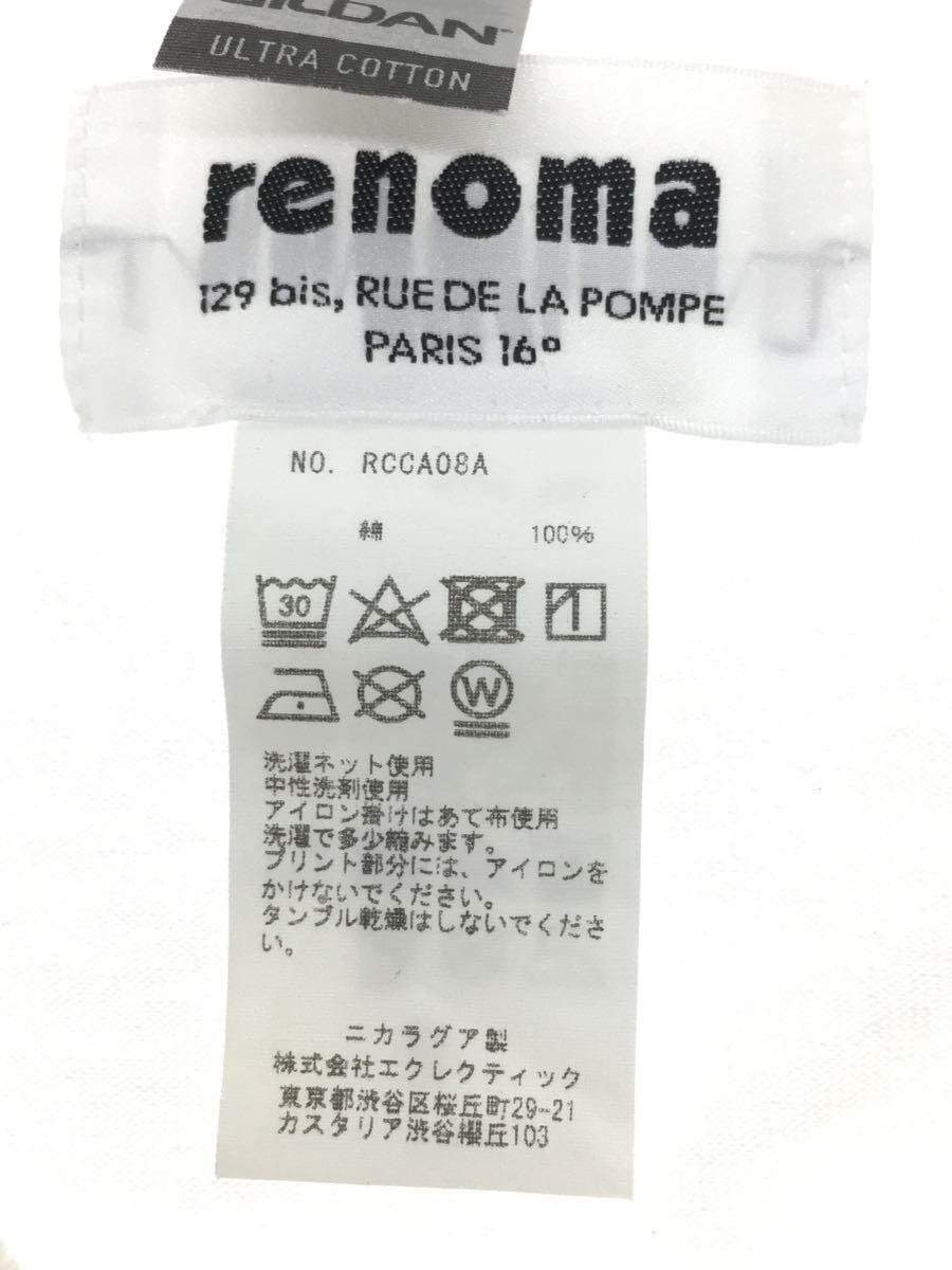 renoma◆長袖Tシャツ/2/コットン/WHT_画像3