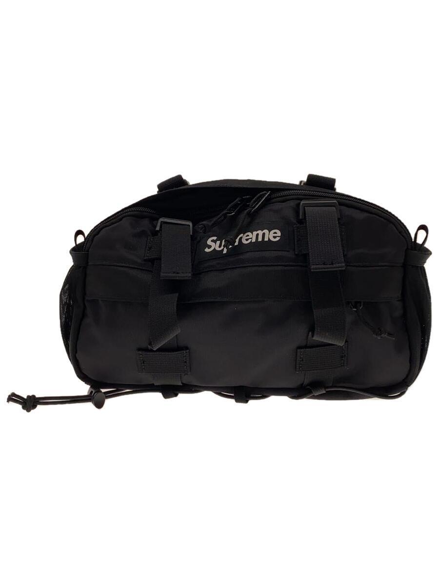 Supreme◆19AW/Waist Bag/ウエストバッグ/ナイロン/BLK_画像1