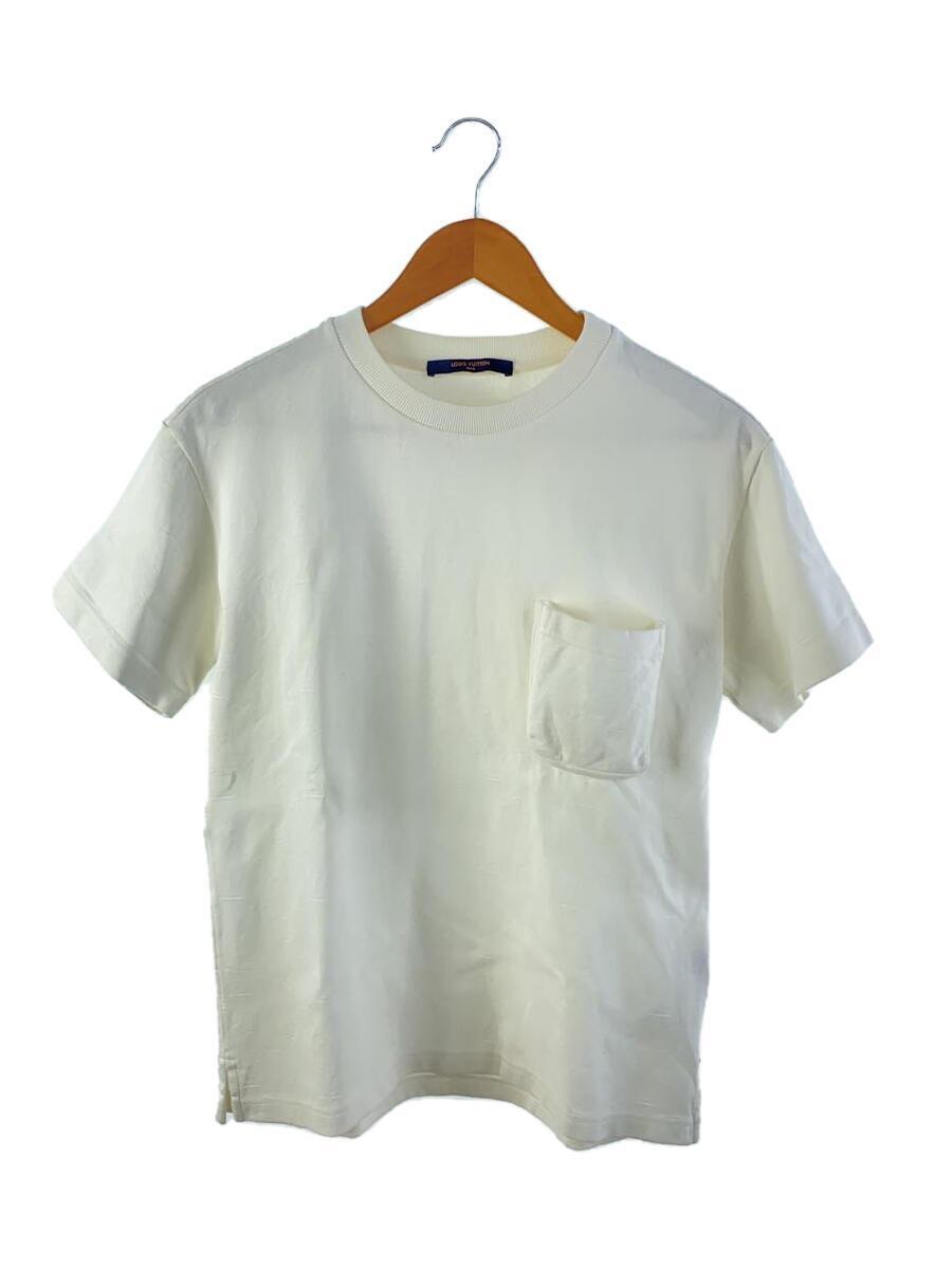 LOUIS VUITTON◆Tシャツ/XS/コットン/WHT/総柄/RM211Q TCL HIY49W