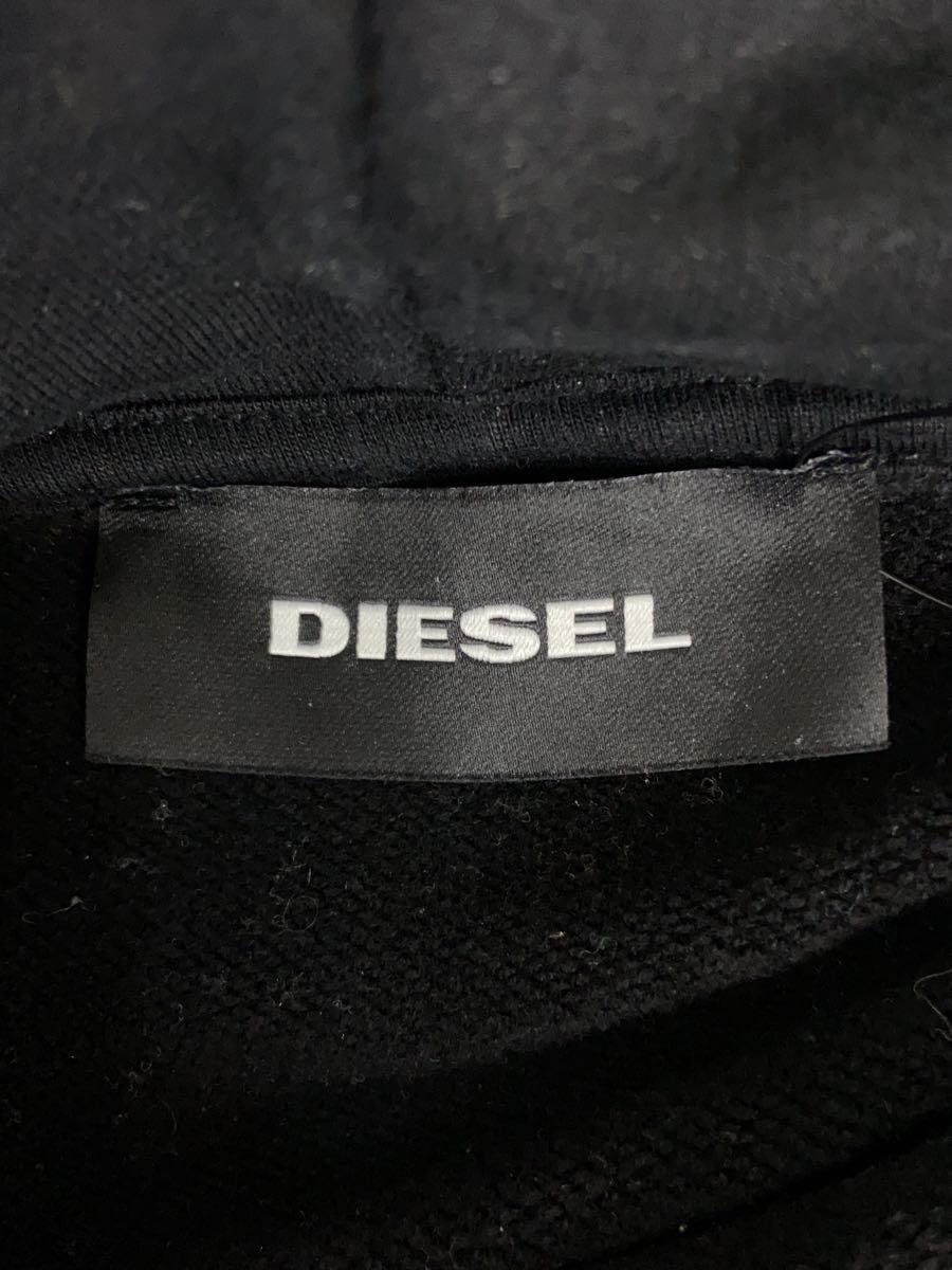 DIESEL◆パーカー/L/コットン/BLK_画像3