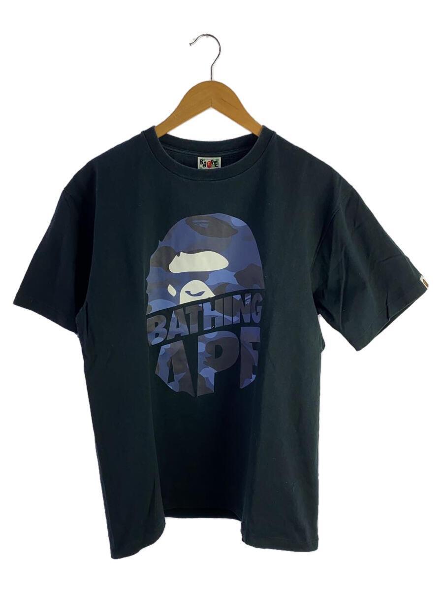 A BATHING APE◆COLOR CAMO PEEK APE HEAD T-SHIRT/プリントTシャツ/XL/001TEG301072X