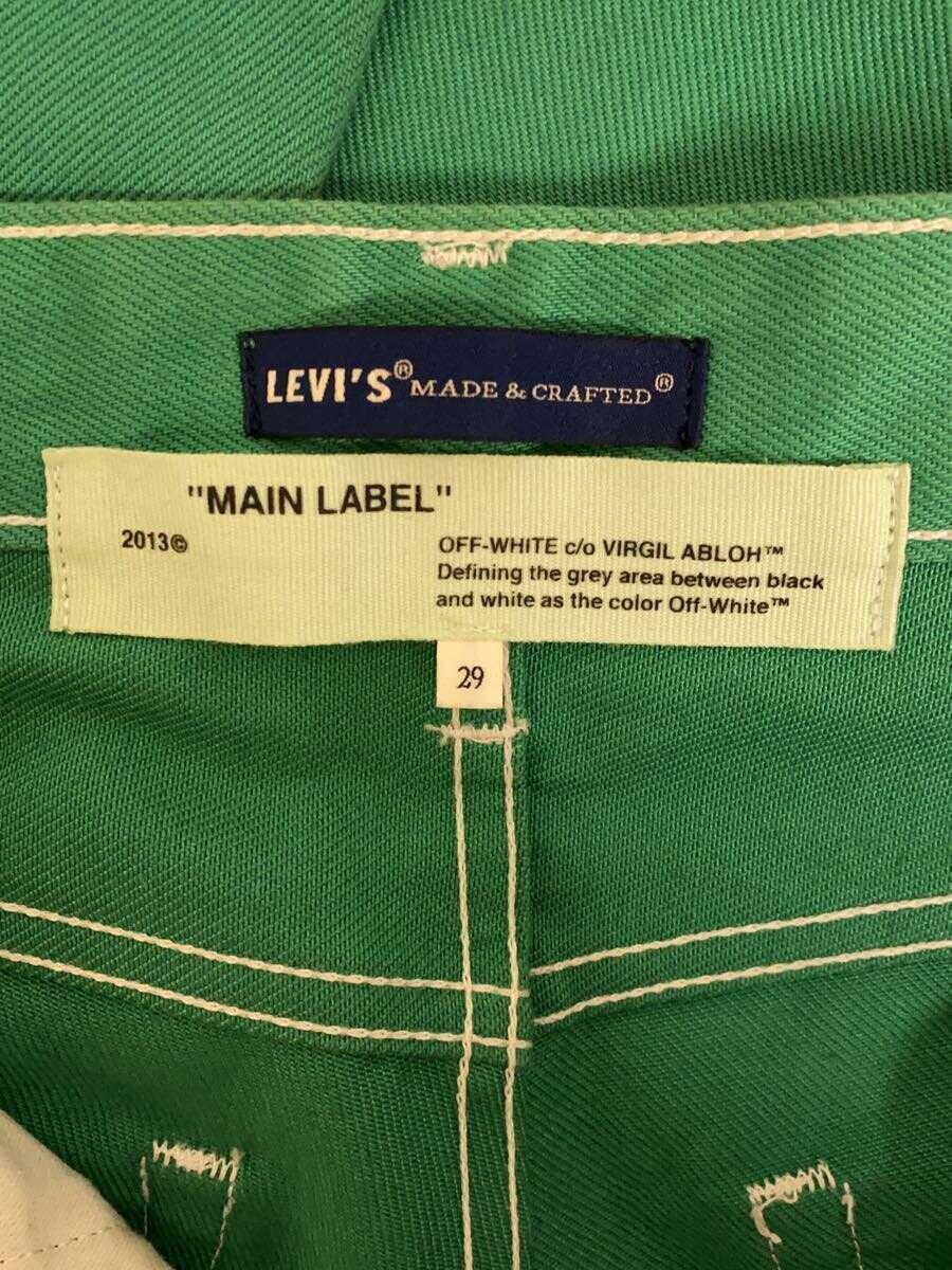 LEVI’S MADE&CRAFTED◆ボトム/29/デニム/GRN/無地/54724-0000_画像4