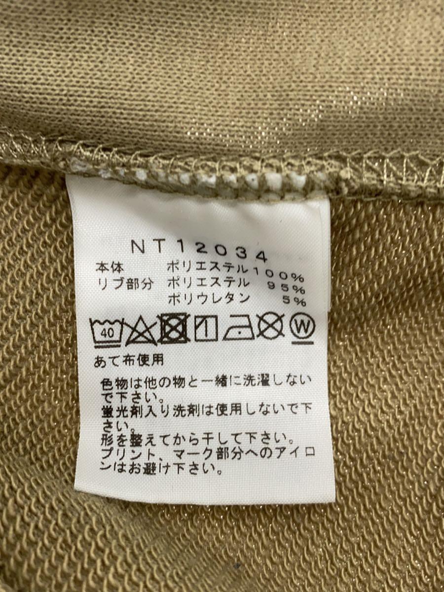 THE NORTH FACE◆パーカー/L/コットン/KHK/プリント/nt12034_画像4