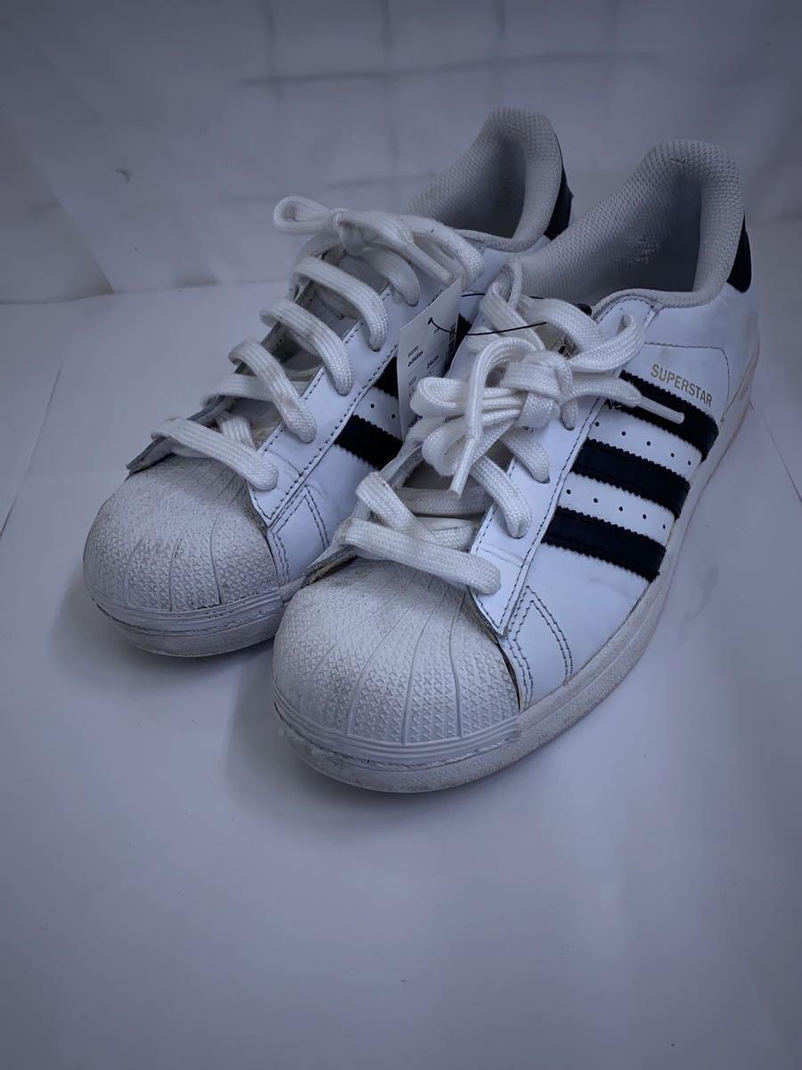 adidas◆SUPER STAR W/スーパースター/24cm/WHT_画像2